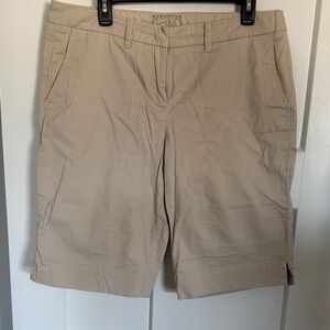New York & Company Tan Women's Bermudas
